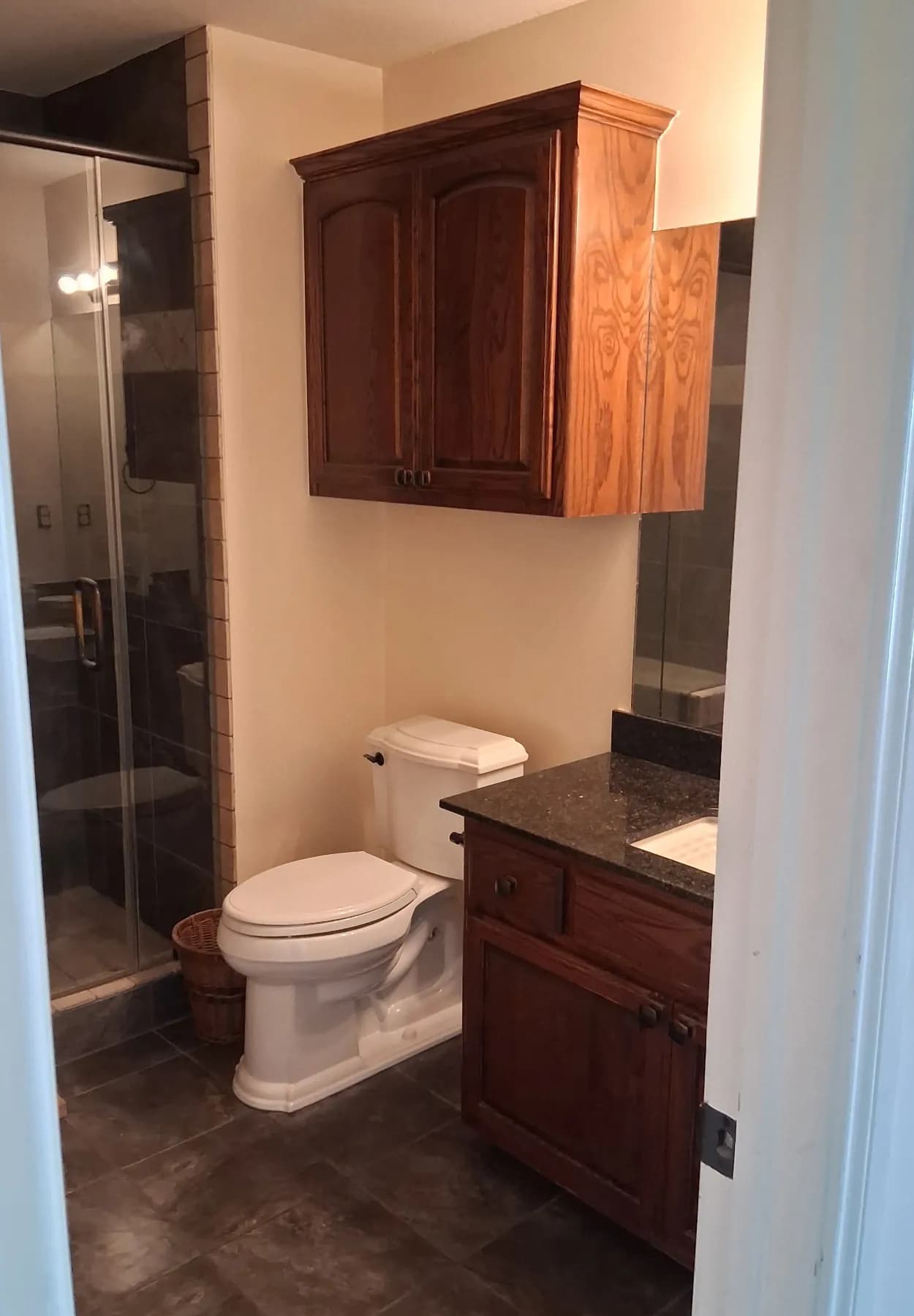 Bathroom remodeling work by Cherock Remodeling