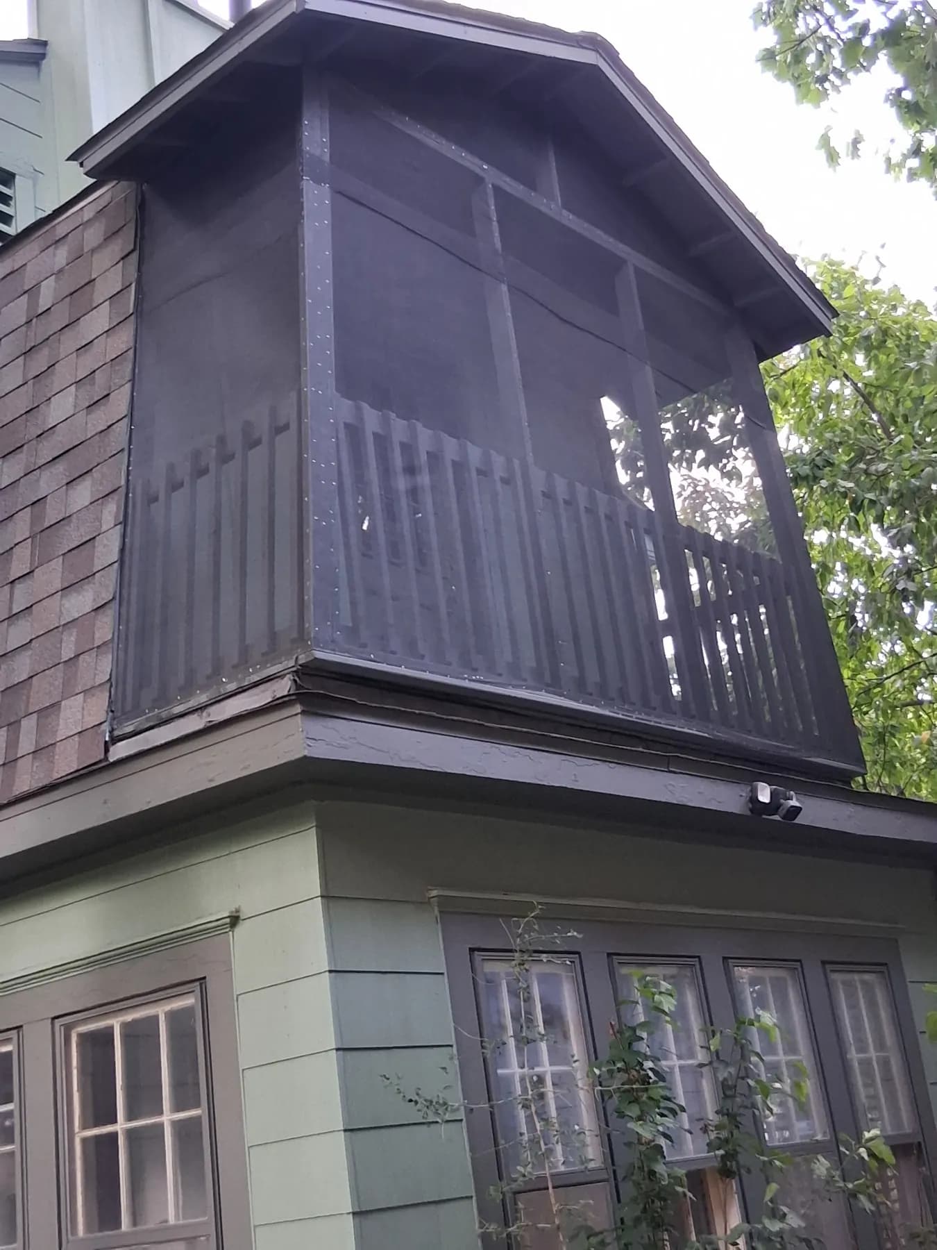 Screened deck work by Cherock Remodeling