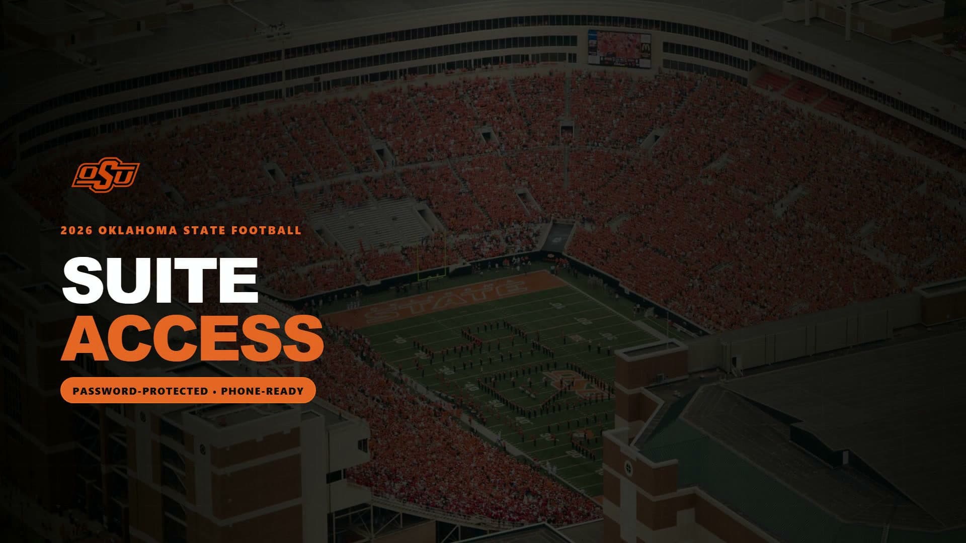 2026 Suite Tickets